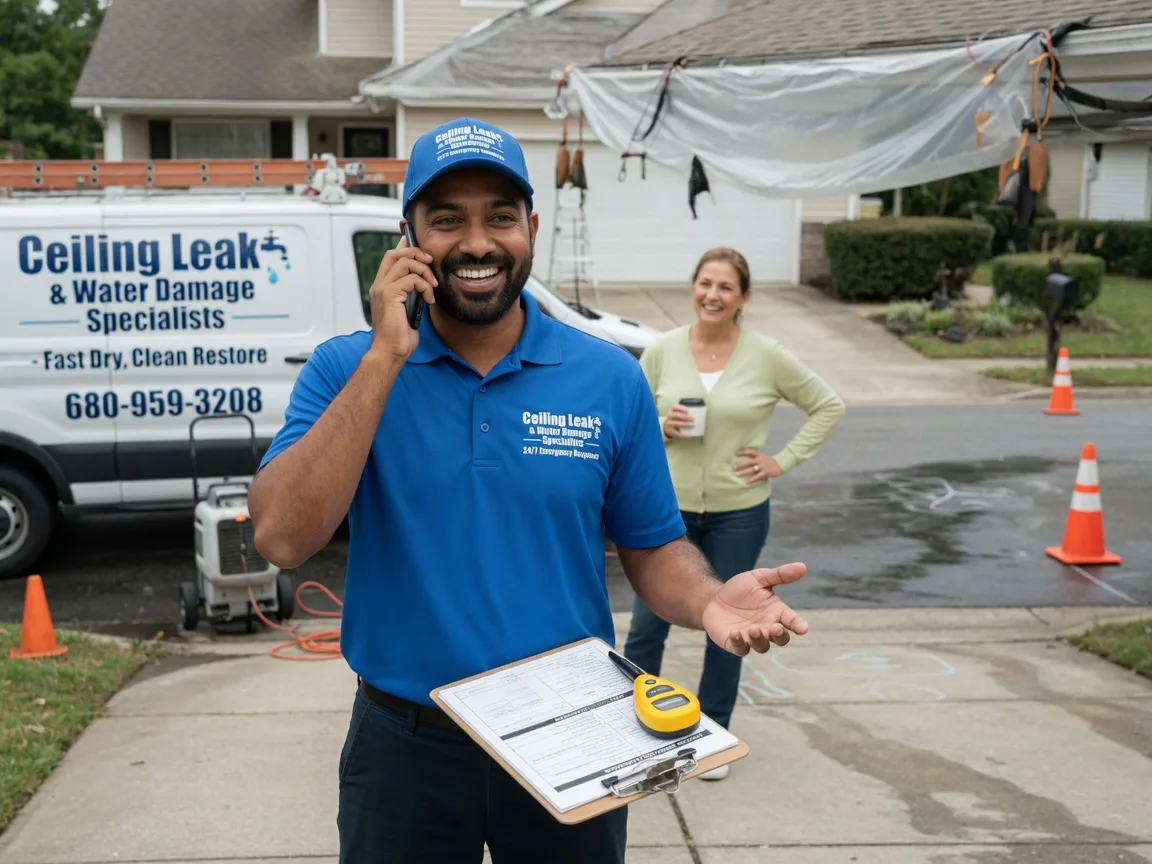 Ceiling Leak Cleanup Big Laurel, KY FAQs